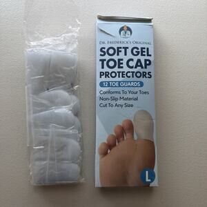 Dr. Frederick's Original Soft Gel Toe Protectors for Men & Women 12 Pieces